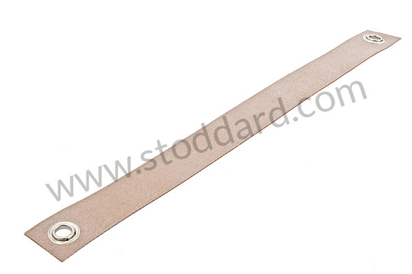 99970601080 - 240 MM Gray Cable Suspension Strap, 356A 356B 356C for Porsche 356B T6 &bull; 1961 &bull; 1600 (616/1 T6) &bull; Cabrio B T6 &bull; Manual Gearbox, 4 Speed