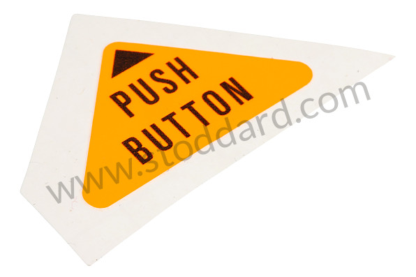 911456001SET - PRESS Seat Belt Decal Car Set For 911 1972-1973 And 914 1972-1976 for Porsche 