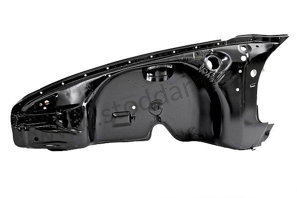 91150196702GRV - Complete Wheelhouse Inner Fender Left For 911 912 930 1974-1989 for Porsche 