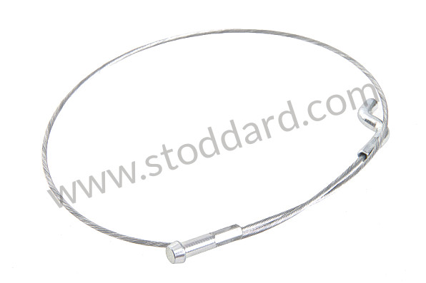 91152136102 - Wire Pull For Seat Backrest. 911 930 1974-1986, 924 944 for Porsche 