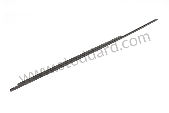 9115314310070K - Door Trim, Black, Left, 911/911 Turbo Coupe (1986-94) for Porsche 