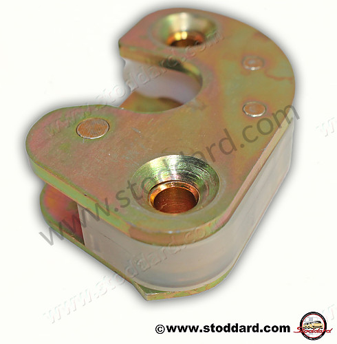 SIC53170223 - Door Striker Plate, Right, Yellow Zinc Finish, For 911 912. 1968-1989 for Porsche 911 Turbo + 965 &bull; 1977 &bull; 3.0 Turbo &bull; Coupe &bull; Manual Gearbox, 4 Speed