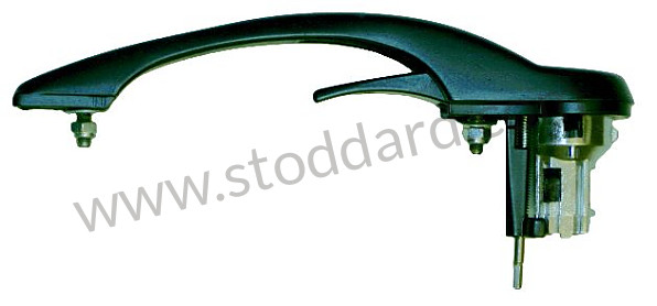 91153894106 - OUTER DOOR HANDLE for Porsche 911 Turbo + 965 &bull; 1987 &bull; 3.3 Turbo &bull; Targa &bull; Manual Gearbox, 4 Speed