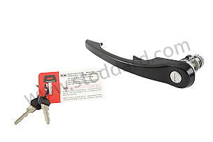 OUTER DOOR HANDLE WITHOUT KEY NUMBER / RIGHT (91153894207)