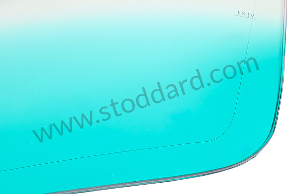 SIC54101105 - Windshield, Green Tinted With Heavy Top Shading For 911 With Antenna for Porsche 