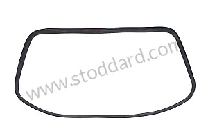 Front Windshield Seal for 911 912 with Trim Groove (1965-89) TOP QUALITY 2 Versions available for this part