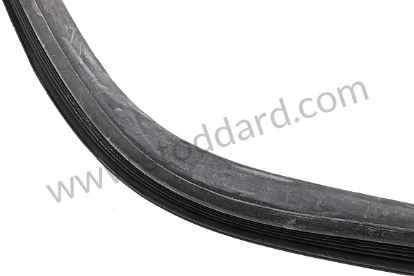 SIC54122504 - Front Windshield Seal for 911 912 with Trim Groove (1965-89) TOP QUALITY for Porsche 