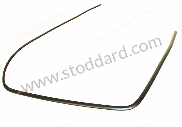 9115419110170K - Front Windshield Window Trim, Left, Black 911 912e 1974-89 for Porsche 911 74-77 + 912E &bull; 1974 &bull; 2.7 &bull; Targa &bull; Automatic Gearbox
