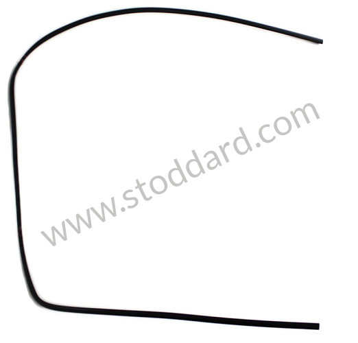 9115419110170K - Front Windshield Window Trim, Left, Black 911 912e 1974-89 for Porsche 911 74-77 + 912E &bull; 1974 &bull; 2.7 &bull; Targa &bull; Automatic Gearbox