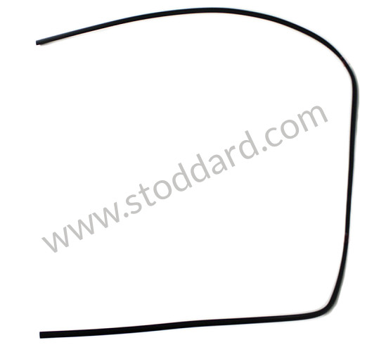 9115419120170K - Front Windshield Window Trim, Right, Black 911 912e 1974-89 for Porsche 