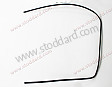Front Windshield Window Trim, Right, Black 911 912e 1974-89