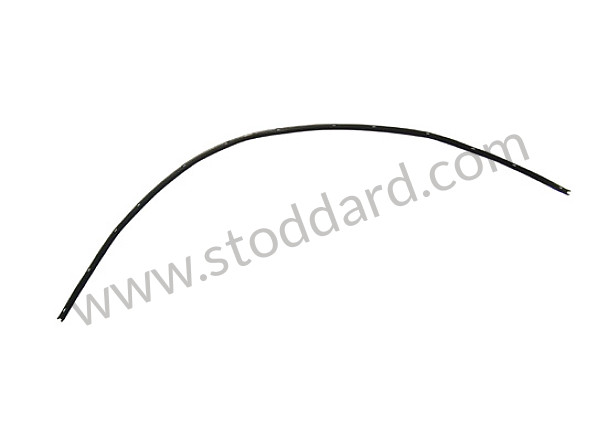 91154240301 - Door Seal, Velvet, Left 911 1974-89 930 for Porsche 911 Turbo + 965 &bull; 1977 &bull; 3.0 Turbo &bull; Coupe &bull; Manual Gearbox, 4 Speed
