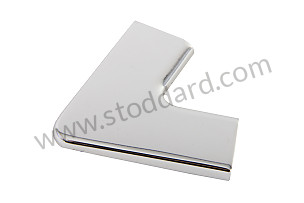 COVERING PLATE FOR FIXED WINDOW / CHROME / CHROME / LOWER (91154318500)