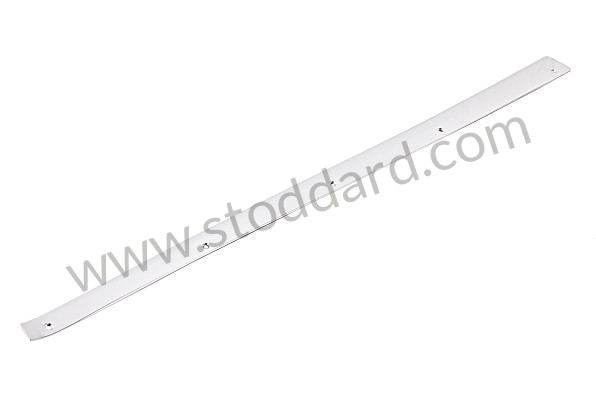 91154319500 - Rear Quarter Window Trim, Bright Anodized, Left, For 911 With Fixed Quarter Window. for Porsche 