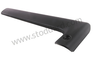 KNEE PROTECTION STRIP Left-hand drive / black / black (7AE) / IMITATION LEATHER / RIGHT / OPTION: VEHICLE WITHOUT AIRBAG (Option code: M564)