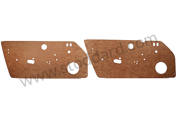 91155503128 - Door Panel Fiberboard Set For 911 912 964 1974-1994 for Porsche 