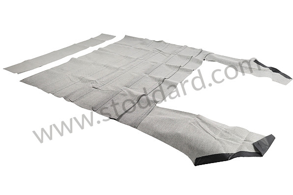 91155505501700 - Black Headliner, Coupe Without Sunroof. 911 912 1965-1989 for Porsche 