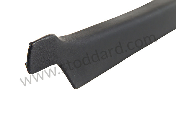 A91155509100 - UPPER TRIM STRIP ON REAR SEAT SIDE PANELS for Porsche 911 84-86 &bull; 1984 &bull; 3.2 &bull; Coupe &bull; Manual Gearbox, 5 Speed
