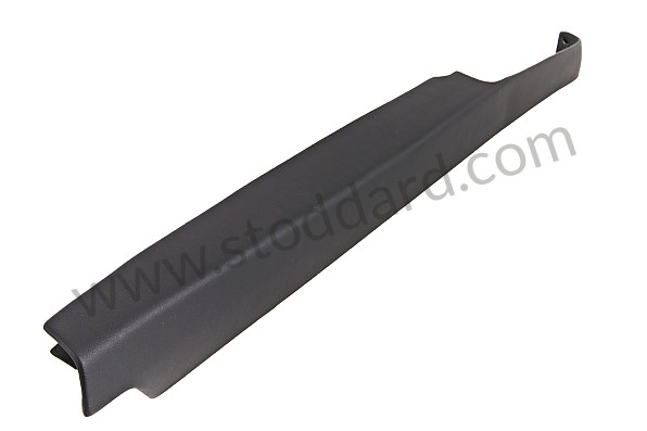 A91155509140 - UPPER TRIM STRIP ON REAR SEAT SIDE PANELS for Porsche 911 74-77 + 912E &bull; 1977 &bull; 2.7 &bull; Targa &bull; Automatic Gearbox