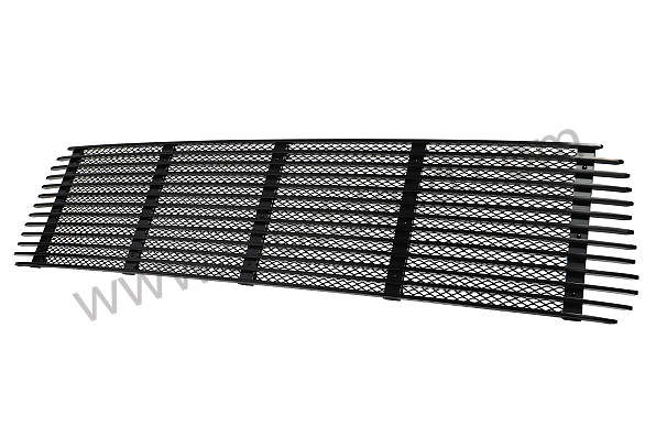 SIC55904102 - Engine Lid Grille, 911 1972-1973. Black With Black Mesh. for Porsche 911 70-73 &bull; 1970 &bull; 2.2T &bull; Coupe &bull; Automatic Gearbox