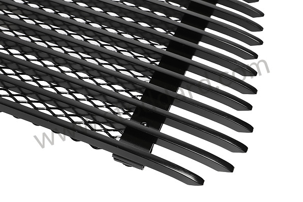 SIC55904102 - Engine Lid Grille, 911 1972-1973. Black With Black Mesh. for Porsche 911 70-73 &bull; 1970 &bull; 2.2T &bull; Coupe &bull; Automatic Gearbox