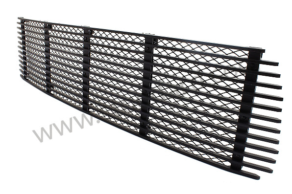 SIC55904102 - Engine Lid Grille, 911 1972-1973. Black With Black Mesh. for Porsche 911 70-73 &bull; 1970 &bull; 2.2T &bull; Coupe &bull; Automatic Gearbox