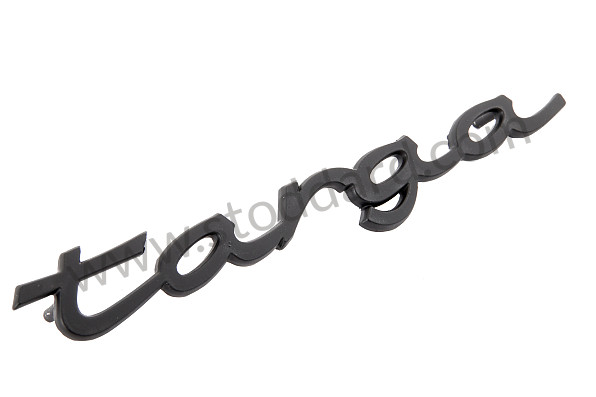 91155930742 - Targa Emblem For Rollbar. 911 964 Targa 1970 - 1992 for Porsche 