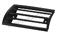 Horn Grille, Left, Black. 911 1973 Only