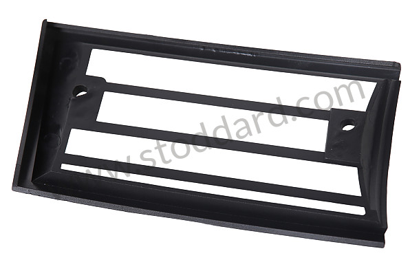 SIC55943103 - Horn Grille, Left, Black. 911 1973 Only for Porsche 911 70-73 &bull; 1973 &bull; 2.4E &bull; Coupe &bull; Automatic Gearbox