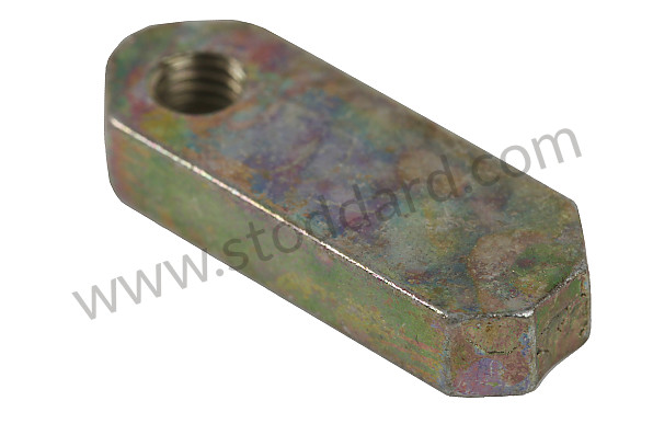 91156442500 - THREADED PLATE for Porsche 964 &bull; 1990 &bull; 964 Carrera 2 &bull; Cabrio &bull; Automatic Gearbox