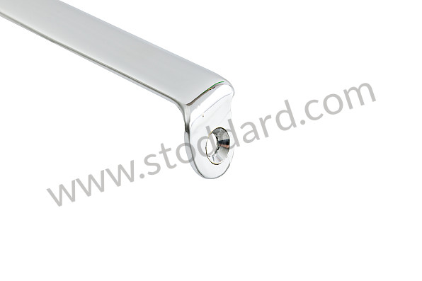 91156594740 - Targa Trim, Bright Aluminum, Left, Under Targa Window 911 912 1965-1978 for Porsche 