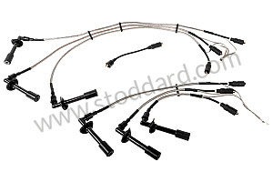 Shielded Ignition Spark Plug Wire Set For Cis 911 1973.5 to 1983 