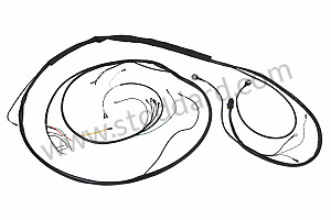 WIRING HARNESS TUNNEL Left-hand drive
