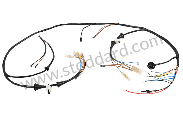A91161200304 - HEADLIGHT CABLE HARNESS for Porsche 911 Turbo + 965 &bull; 1987 &bull; 3.3 Turbo &bull; Cabrio &bull; Manual Gearbox, 4 Speed