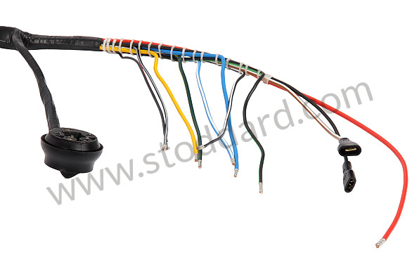 A91161200304 - HEADLIGHT CABLE HARNESS for Porsche 911 Turbo + 965 &bull; 1987 &bull; 3.3 Turbo &bull; Cabrio &bull; Manual Gearbox, 4 Speed