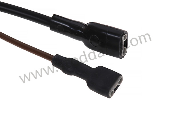A91161201400 - DISTRESS LIGHT SWITCH CABLE HARNESS for Porsche 911 70-73 &bull; 1971 &bull; 2.2T &bull; Coupe &bull; Manual Gearbox, 4 Speed
