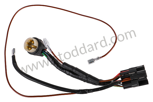 A91161201430 - DISTRESS LIGHT SWITCH CABLE HARNESS for Porsche 911 78-83 &bull; 1978 &bull; 3.0Sc &bull; Coupe &bull; Manual Gearbox, 5 Speed