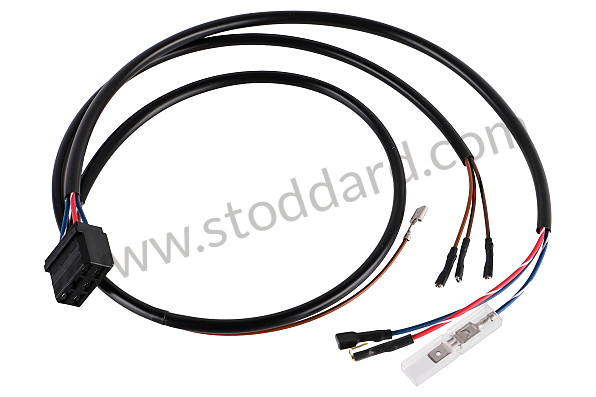 A91161205900 - FRONT WINDSHIELD WIPER RELAY WIRE HARNESS for Porsche 911 74-77 + 912E &bull; 1976 &bull; 2.7 &bull; Targa &bull; Manual Gearbox, 4 Speed