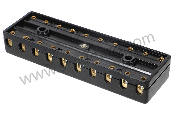 91161208600 - Fuse Box, 10 Position With Lid, 911 912 1969-1973 for Porsche 911 78-83 &bull; 1978 &bull; 3.0Sc &bull; Coupe &bull; Manual Gearbox, 5 Speed