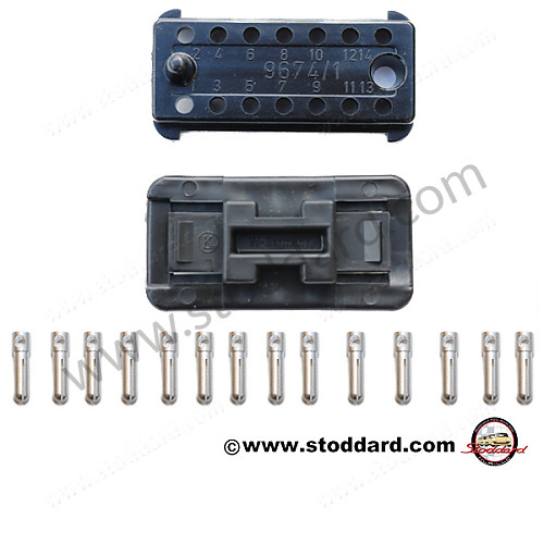 91161211305 - Electrical Plug Socket 911 964 1978-1994 And Others for Porsche 