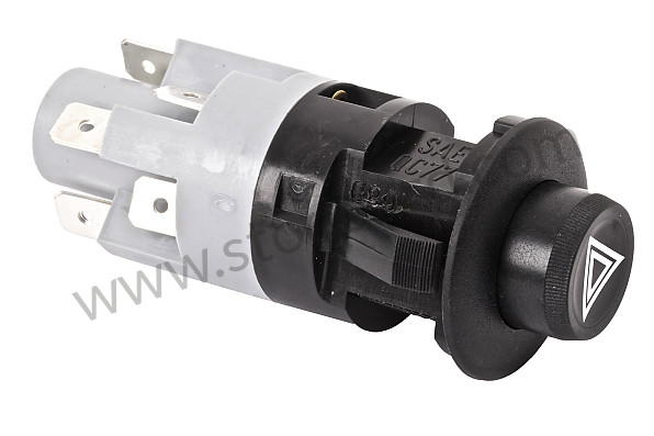 91161312435 - Emergency Light Switch for Porsche 911 74-77 + 912E &bull; 1974 &bull; 2.7 &bull; Coupe &bull; Manual Gearbox, 4 Speed