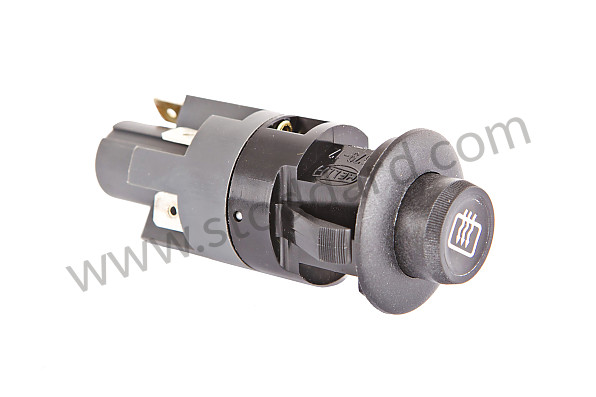 91161314801 - Rear Defroster Button Switch for Porsche 911 Turbo + 965 &bull; 1986 &bull; 3.3 Turbo &bull; Coupe &bull; Manual Gearbox, 4 Speed