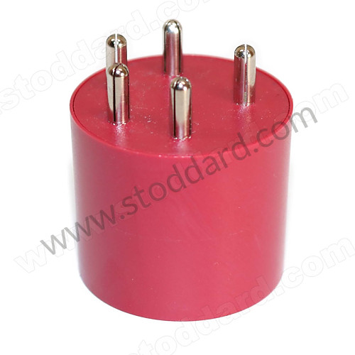 SIC61510801 - Red Multifunction Relay, 5 Pin, for Porsche 911 Turbo + 965 &bull; 1980 &bull; 3.3 Turbo &bull; Coupe &bull; Manual Gearbox, 4 Speed