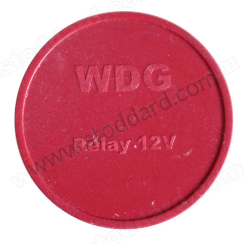 SIC61510801 - Red Multifunction Relay, 5 Pin, for Porsche 911 Turbo + 965 &bull; 1980 &bull; 3.3 Turbo &bull; Coupe &bull; Manual Gearbox, 4 Speed
