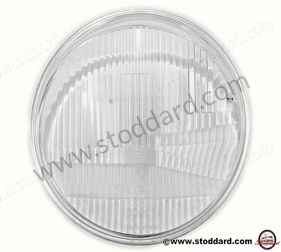 SIC63111102 - Headlight Lens, Bosch H1 With No Pebbling. 911 912 1968-1970 for Porsche 
