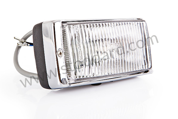 91163120601 - Fog Light, Chrome And Black For 911 1974-1983 for Porsche 911 74-77 + 912E &bull; 1975 &bull; 2.7S &bull; Coupe &bull; Automatic Gearbox