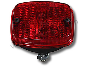 Rear Fog Light For 911 911 Turbo Original Mounting / BLACK / BLACK / montage origine (91163125129)