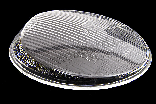 91163192700 - Asymmetricial Headlight Lens, Marked Bosch, H-4, 911 1965-86 for Porsche 