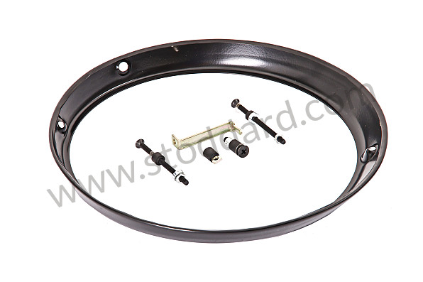 91163193301 - HEADLAMP RING for Porsche 911 70-73 &bull; 1970 &bull; 2.2T &bull; Coupe &bull; Manual Gearbox, 4 Speed