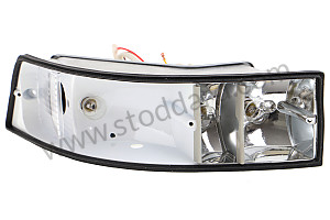 Tail Light Housing, Left . (Aftermarket Replacement). 911 1974-1983. European Spec multichoix / METAL / REAR LEFT / multichoix